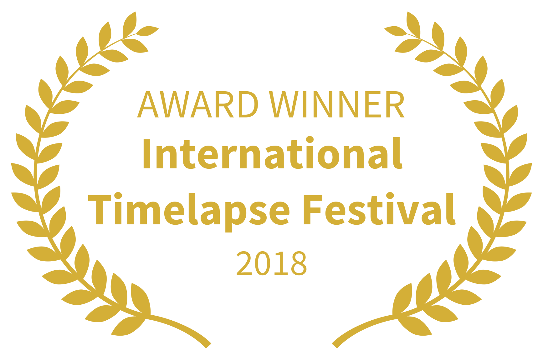 AWARD WINNER - International Timelapse Festival - 2018